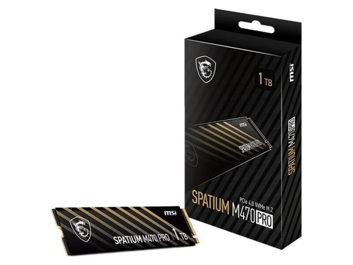 1TB MSI Nvme M.2 Spatium M470 Pro Ssd