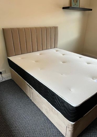 Divan Double & King Size Bed Frame With Mattress