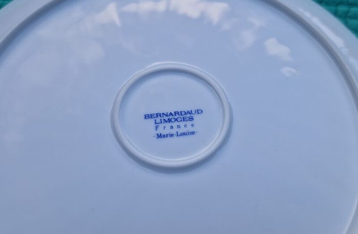 6 Stunning Bernardaud Limoges Marie Louise Plates, 20cm