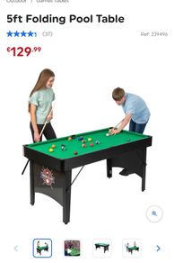 pool table 5ft