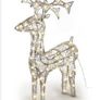 Indoor/Outdoor Reindeer Stag Doe Baby With Warm White LED Light Image 2