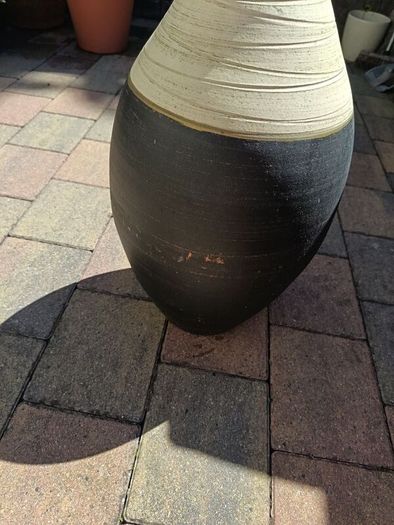 Tall floor standing vase