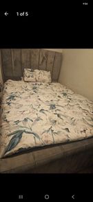 Double bed with Mattress