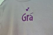 As Gaeilge Medium Slogan T-shirt