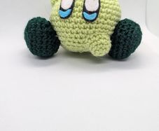 handmade crochet Kirby