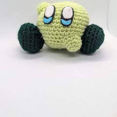 handmade crochet Kirby