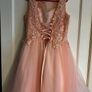 Confirmation dress - Blingalicious peach dress Image 2