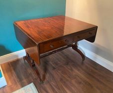 Regency antique sofa table