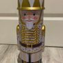 Christmas Toy Soldier Embossed Tin Image 2
