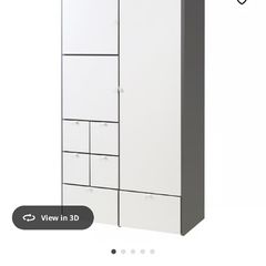 IKEA VISTHUS Wardrobe - Excellent Condition - Already Disassembled