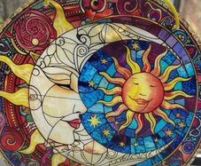 Sun/Moon Suncatcher