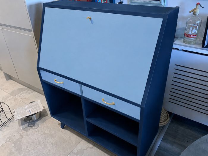Wooden Bureau with loads of Storage