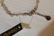 DesignSix London Penny Bracelet Silver Colour New With Tags