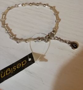 DesignSix London Penny Bracelet Silver Colour New With Tags
