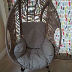 Rattan wicker egg chair