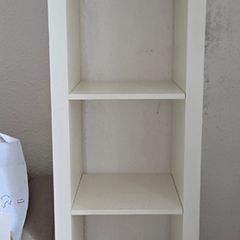 White Ikea Shelves, 5 Cubes