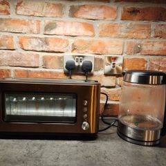 2 slice toaster and 1.5L Glass kettle