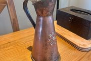 Arts &amp; Crafts Copper Pitcher
