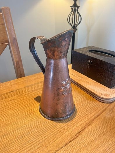 Arts & Crafts Copper Pitcher
