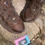 Premium Adidas Ozweego Brown Gold Image 2