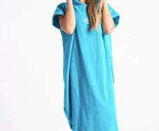 Robies Original Hooded Changing Robe Short Sleeves
