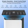 Hangsun 20L/Day Dehumidifiers for Home Dehumidifier for Drying Clothes and Damp with Digital Humidity Display, Continuous Drainage, 24 Hour Timer, Ideal for Laundry Room, Basement, Bedroom, Bathroom Image 5