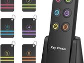 Key Finder, Wireless Key Tracker Remote Control RF Item Locator , key Finder Locator with LED Flashlight for Keys, Pets, Wallet, Cell Phone, Best Gifts for The Older, Quickly Find Your Lost Items