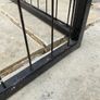 Black metal dog pen Image 5