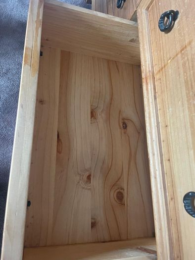 mexican pine drawer set