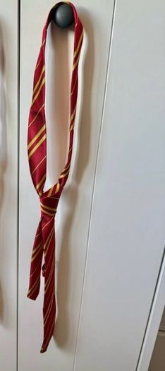 Harry potter tie, Gryffindor colours, custome