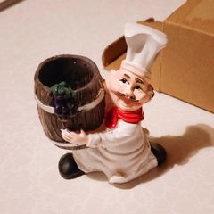 Cute, Small Chef, Tooth Pick Holder (new).