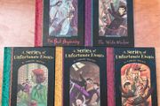 A Series Of Unfortunate Events, Books 1,3,5,6,&amp;7 by Lemony Snicket