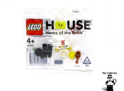 LEGO House Billund 40295 Chef Minifigure Polybag New Sealed Exclusive You Only Can Get This Bag When You Leave The Lego House Exhibition