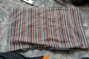 Striped cushion cover