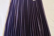 Dunnes faux leather pleated skirt