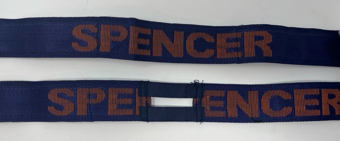 Set of Spencer head and chin strap for use in spinal immobilisation with KED (Kendrick Extraction Device) by ambulance personal (EMT, Paramedic, Advanced Paramedic)