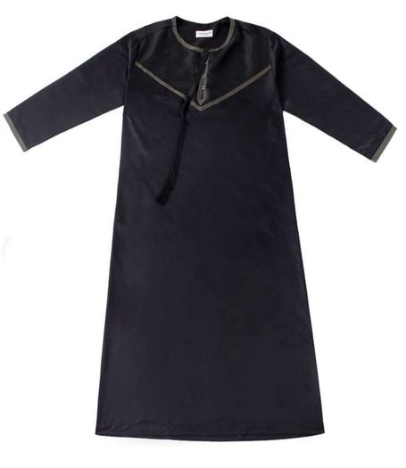 Brand New Xingsiyue Muslim Kaftan for Men - Islamic Arabic Robes Long Sleeve Loose Ethnic Clothing Dubai Middle East Jubba Thobe