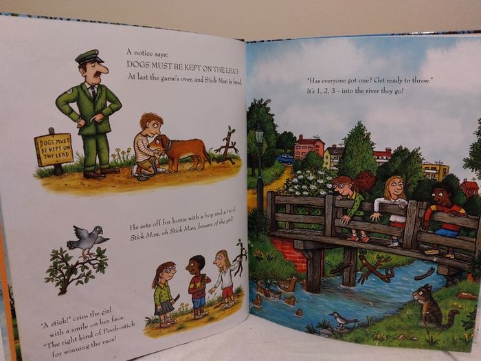 Stick Man By Julia Donaldson  Hardback Book