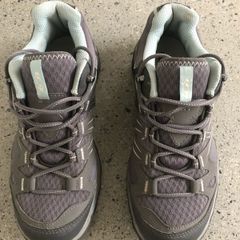 Once worn | Salomon Ladies Trail Shoes | Size 4.5