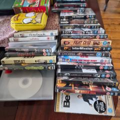 Assorted DVDs and CDs