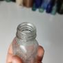 177 - Vintage Birds Lemonade Crystals Clear Glass Bottle Image 3