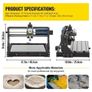 CNC 3018 Pro 300x180x45mm CNC Machine GRBL Control Mini Engraver with Offline Controller 3 Axis Engraving Machine for Carving Milling Plastic Acrylic PVC Wood Image 6