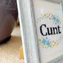 Framed cross-stitch Image 2