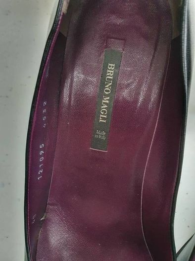Bruno Magli pointed pump Sz 40 (Fit 7 - 7.5UK) - Rrp 229 (New)