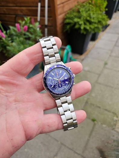 Watch Seiko Chronograph Pilot.