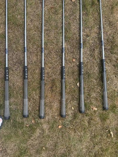 Ping ISI BeCu Beryllium Copper Golf Clubs Irons 3-SW JZ Shafts Regular Blue Dot