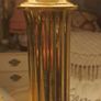 Huge Antique Heavy Brass Lamp Image 6