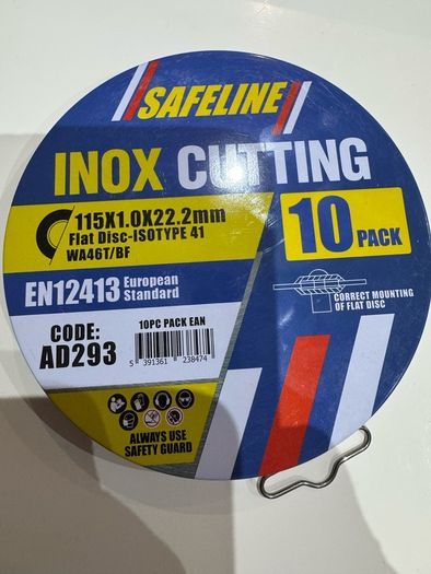 Safeline cutting discs