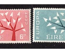1962 Ireland Europa Commemorative Stamps Mint Never Hinged (MNH)
