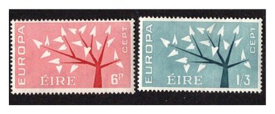 1962 Ireland Europa Commemorative Stamps Mint Never Hinged (MNH)